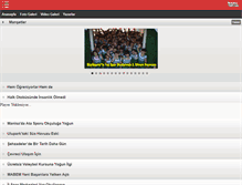 Tablet Screenshot of manisatempohaber.com